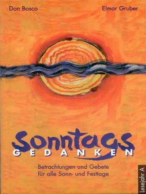 cover image of Sonntagsgedanken, Lesejahr A--eBook